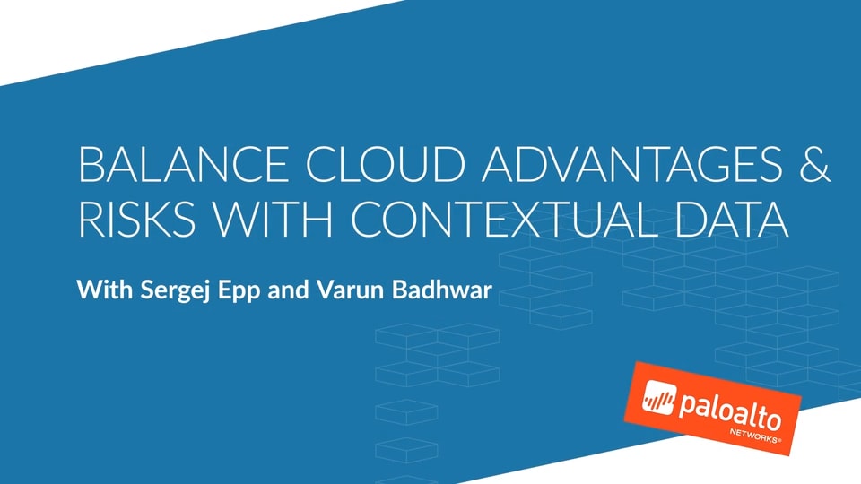 Interview: Balance Cloud Advantages and Risk with Contextual Data