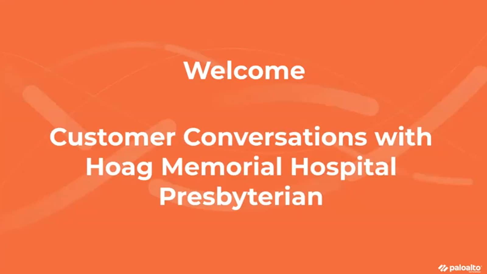 Customer Conversations: Hoag Memorial Hospital Presbyterian