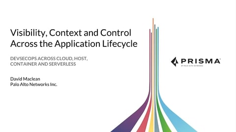 Visibility, Compliance and Control across the Application Lifecycle 